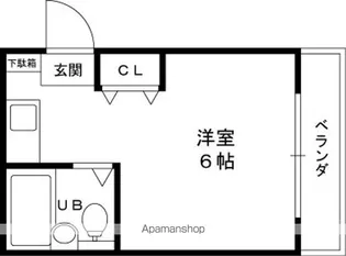 エスポアール春日Ⅰ【3階】の間取り