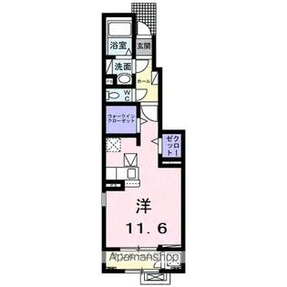 シャルマン天童Ⅰ【1階】の間取り