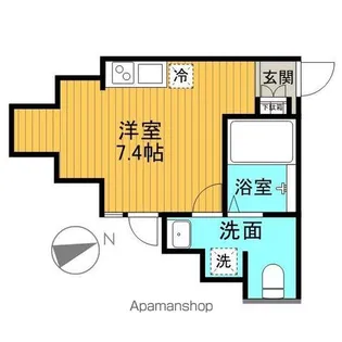 STUDIO9【2階】の間取り