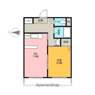 愛知県半田市雁宿町3丁目【マンション】の間取り