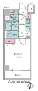 ライトテラス押上【4階】の間取り