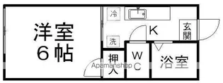 ハイネス青葉A棟【102号室】の間取り