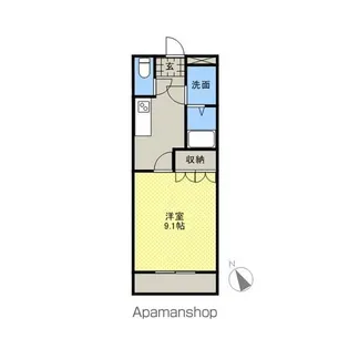 サンクチュアリ【2階】の間取り