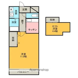 クリンピア【2階】の間取り