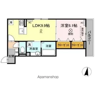 アルカンシエル SAYA【3階】の間取り