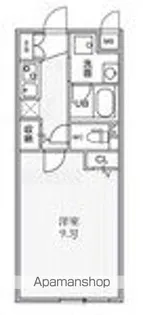 THE PALMS大島【3階】の間取り