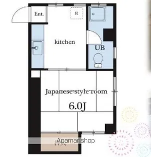 日光ビル【4階】の間取り