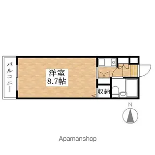 サンビーム西春【402号室】の間取り