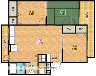 ロイヤルライフ21【1階】の間取り
