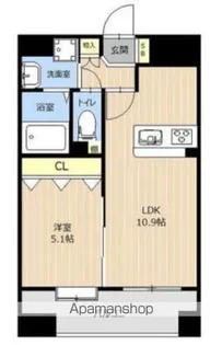 LIBTH新町【12階】の間取り