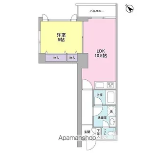 グランドメゾン三軒茶屋【10階】の間取り