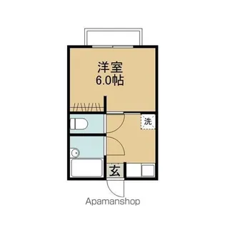 ロゼッタ別宮【2階】の間取り