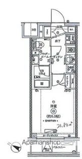 スクエアシティ横浜鶴見【3階】の間取り