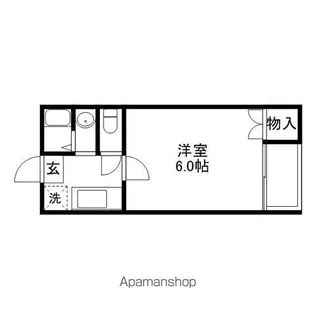 ドリームハイツ1号館【1階】の間取り