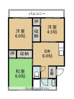コートタウンふそう【2階】の間取り