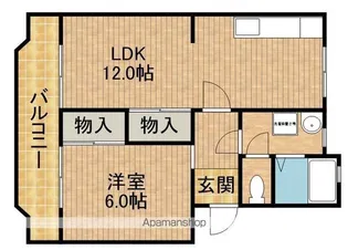 サンホーム曳馬【2階】の間取り