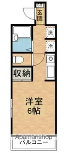 ベルトゥリーハイツ【3階】の間取り