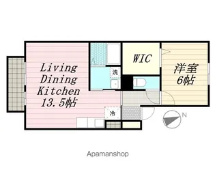 クレール津田沼【2階】の間取り