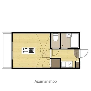 清輝橋第2レジデンス【1階】の間取り