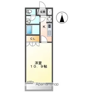 サーバタ【2階】の間取り