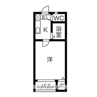 ペルカルロ【102号室号室】の間取り