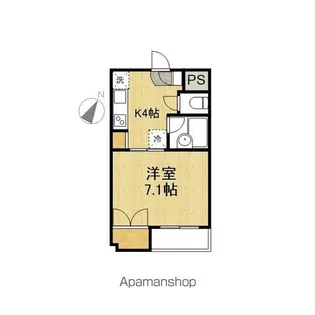プレジール狛江【1階】の間取り