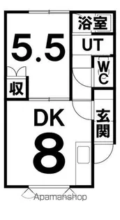 グレイス86【2階】の間取り