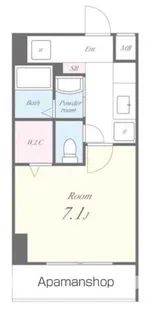 ジェイズ クレイドル【5階】の間取り