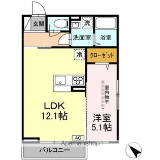 DーROOM二軒茶屋TМT【3階】の間取り
