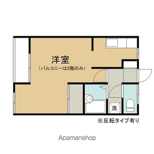 アムール【103号室】の間取り