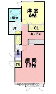 ACID【2階】の間取り