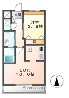 ルミナス レジデンス【2階】の間取り