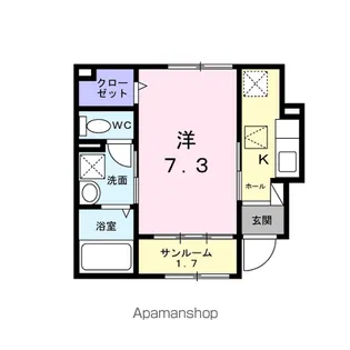 メゾン ノブレス【1階】の間取り