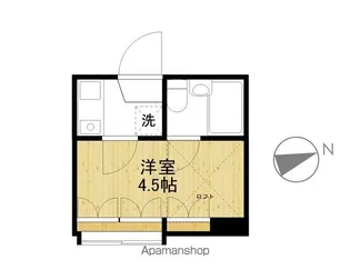 メゾンシルフィード【105号室】の間取り
