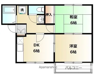 VICTORIA【202号室号室】の間取り