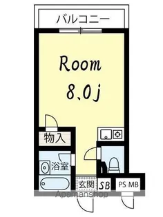 コルディアーレ警固【1階】の間取り