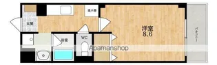 ヴァンセットモネ【2階】の間取り