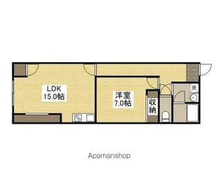 ハッピービル【1階】の間取り