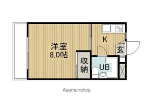 カーサ ドマーニ【3階】の間取り