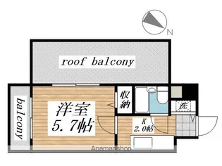 メゾン・ド・青山【5階】の間取り