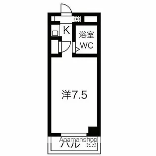 ハートイン大森【2階】の間取り