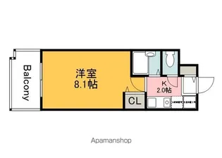 双葉ヒルズ堺町【308号室】の間取り
