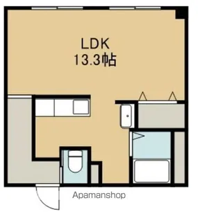 RICO RICH(リコリッチ)【203号室】の間取り
