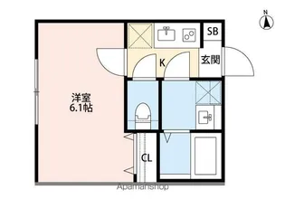 CRASTINE西馬橋1丁目(クラスティーネニシマバシイッチョウ【1階】の間取り