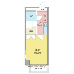 フォレスト今池【3D号室】の間取り