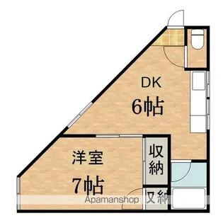 ファーストビル【1F号室】の間取り