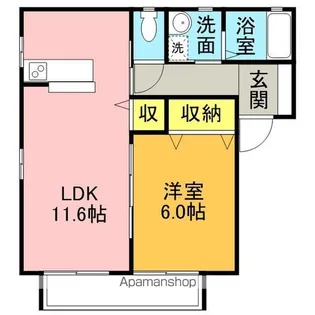 アーバンライフM2【2階】の間取り