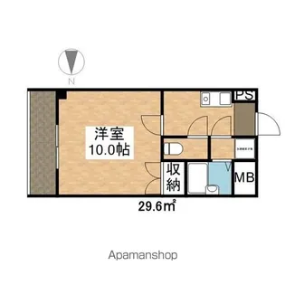 リアライズ新栄Ⅱ【704号室】の間取り