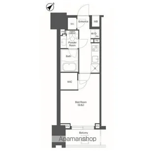 コンフォリア東陽町【5階】の間取り