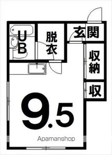 サンハイツ【5号室】の間取り